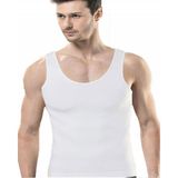 Form Fit Erkek Korse Atlet Tipi Toparlayıcı Göbek Için Incelten - Beyaz