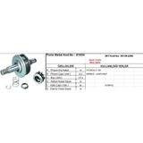Form Metal Marş Dişlisi 10 Diş 10 Kanal Japon Tipi Hyundaı H100 Komple Ds=10 Dkç=32,5 Boy=117,5 Ks=10 Gç=66 Dyf=19