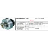 Form Metal Marş Dişlisi 10 Diş 5 Kanal Valeo Tipi Opel Astra Corsa Renault Clıo Laguna Volvo S40 Tam Freze Valeo Typ Ds=10 Dkç=28 Boy=51,8 Ks=5 Bdç=12 Gç=49 (1 Ad )