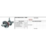 Form Metal Marş Dişlisi 19 Diş Ford Transıt V184 M Graf Tipi Pg5230 M.graf Typ Ds=19 Dkç=54,3 Boy=46,3 Bdç=14,3