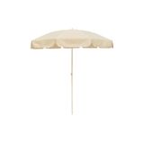 Form Outdoor Mega Şemsiye 240/10 Krem - 240CM Çapında Yuvarlak 10 Telli