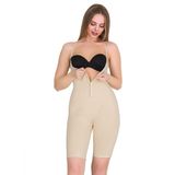 Form Time-Kadın Ten Agraflı Göğüs Altı Body Korse 9106 (Ten/L/XL)