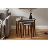 Form Zigon Sehpa, Beton Desen