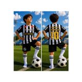 Formaruh Neymar Jr Santos Retro Çocuk Forma Takımı