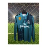 formaruh REAL.MADRİD. RONALDO TURKUAZ UZUN KOL YETİŞKİN FORMASI 2018 SEZON