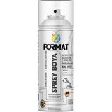 Format Beyaz Akrilik Sprey Boya ( Parlak ) 400 mL - Beyaz Parlak