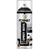 Format Sprey Boya Mat Siyah Boya 400 ml