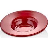 Formel Soft Thermo Melamin 11 cm Kırmızı Çay Tabağı Kırılmaz 12 Li