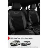 Formentor Tay Tüyü Oto Koltuk Kılıfı (Ford Focus-Fiesta-Escort Uyumlu) - Siyah