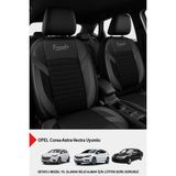 Formentor Tay Tüyü Oto Koltuk Kılıfı (Opel Corsa-Astra-Vectra Uyumlu) - Siyah