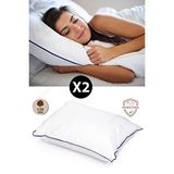 Formeya 2 Adet Climate Nano Jel Yastık Otel Yastığı 50x70 Cm %100 Pamuk Dış Kumaş Beyaz