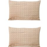Formeya 2 Adet Kapaklı Yastık Kılıfı 5 Farklı Renk 50*70 cm - 50 x 70 - Kahverengi