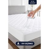 Formeya Adelya Classic Kapitone Fitted Full Kenar Su Sıvı Geçirmez Alez Yatak Koruyucu Tek Çift Battal