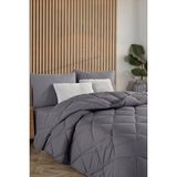Formeya Antrasit Gri Soft Kislik Yorgan Cift Kisilik 195X215