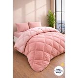 Formeya Çift Kişilik Lüx Pudra Wellsoft Yorgan Çift Taraflı 195x215 cm