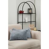 Formeya Çift Tarafı Wellsoft Kumaş 2'li 35X55 cm Hediyelik Dekoratif Pelüş Kırlent Kılıfı Yastık Kılıfı - 35 x 55 cm - Gri