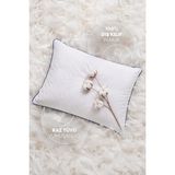 Formeya Climate %100 Pamuk Nano Jel Yastık Otel Yastığı 50*70 Cm Dış Kumaş 1100 gram - 50 x 70 cm - Beyaz