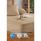 Formeya Kahverengi Mikro Fitted Full Kenar Su Sıvı Geçirmez Yatak Koruyucu Alez Tek-Çift Kişilik Battal Alez - 70 x 110 cm