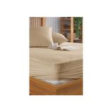 Formeya Kahverengi Mikro Fitted Full Kenar Su Sıvı Geçirmez Yatak Koruyucu Alez Tek-Çift Kişilik Battal Alez - 90 x 190 cm