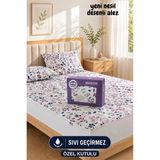Formeya Morena Desenli Sıvı Geçirmez Kapitone Fitted Alez ve Yastık Kılıfı Seti Özel Kutulu Gönderim (160 x 200)