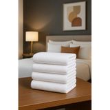 Formeya Otel Havlusu Beyaz 50x85 cm 200 gram Bukle - Armür El Yüz Havlusu (4)