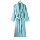 Formeya Premium Pamuklu Unisex Bornoz - Yumuşak Dokulu Hızlı Kuruyan Canlı Renkli Bornoz (Turkuaz, 2XL)
