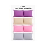 Formeya Ranforce 100 Pamuk Yastik Kilifi 8 Adet 50 X 70 Kapakli