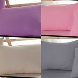 Formeya Ranforce %100 Pamuk Yastık Kılıfı 8 Adet 50*70 Kapaklı - 50 x 70 cm - Pembe