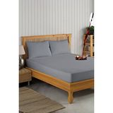 Formeya Set Gri Mikro Fitted Sıvı Geçirmez Alez Ve 2 Adet Yastık Alezi