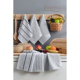 Formeya Sophia 6'lı 30 x 50 cm Mutfak Havlusu Seti - 30 x 50 cm - Açık Gri