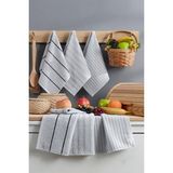 Formeya Sophia 6'li 30X50 cm Mutfak Havlusu Seti (Açık Gri) - Çok Renkli - 0,6 x 19 x 29 cm