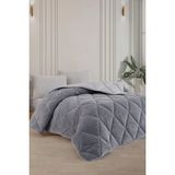 Formeya Tek Kişilik Lüx Gri Çift Taraflı 155x215 CM Welsoft Yorgan