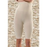 Formfit Beden Küçülten Seamless Dikişsiz İnce Mideli Uzun Paçalı Korse - 2XL - Siyah