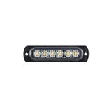 Formplas 6 Ledli Mercekli Çakar Lamba Beyaz 12-24V