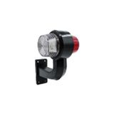 Formplas FR0147-WR Beyaz-Kırmızı 18 Ledli Maksi Eğri Lamba