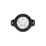 Formplas FR0161-W Beyaz Yuvarlak İşaret Lensli Cam 9 12V-24V Ledli Lamba