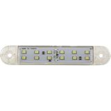 Formplas FR0304-W Beyaz Çift Sıra 12 Ledli 130 mm 12V-24V Parmak Lamba