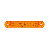 Formplas FR0304-Y Sarı Çift Sıra 12 Ledli 130 mm 12V-24V Parmak Lamba