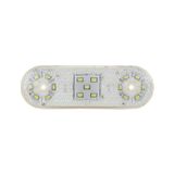 Formplas FR0314-W Beyaz Oval Yan İşaret 17 113 mm 12V-24V Ledli Lamba