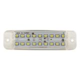 Formplas FR0316-W Beyaz Çift Sıra 18 Ledli 100 mm 12V-24V Parmak Lamba