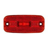Formplast Euro Yan İşaret Lamba 3 Led'Li 110Mm 12V-24V Kırmızı - FR0198-R
