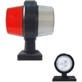 Formplast Maksi Takoz Lamba 18 Led'Li 105Mm 12V-24V Beyaz - Kırmızı - FR0117-WR