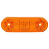 Formplast Oval Yan İşaret Lamba 17 Led'Li 113Mm 12V-24V Sarı - FR0314-Y