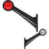 Formplast Uzun Düz Lamba 8 Led'Li 190Mm 24V Beyaz - Kırmızı - FR0113-WR