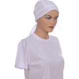 Formteks Aşçı Arka Kısım Bağlamalı Bandana - Siyah