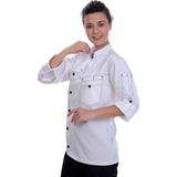 Formteks Unisex Aşçı Ceket Harman Gabardin Beyaz - 2XL