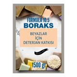 FORMULA ONBUÇUK Saf Boraks Toz BEYAZLAR için Deterjan Katkısı 1500 gr