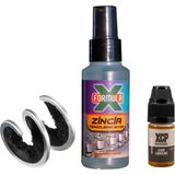Formula x Motosiklet Zincir Bakım Seti (360° Fırça + 100ML Temizleme Sıvısı + 10ML Zincir Yağı)