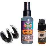 Formula x Motosiklet Zincir Bakım Seti (360° Fırça + 100ML Temizleme Sıvısı + 50ML Zincir Yağı)