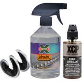 Formula x Motosiklet Zincir Bakım Seti (360° Fırça + 500ML Temizleme Sıvısı + 100ML Zincir Yağı)